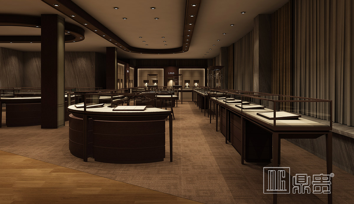 奢华高端珠宝展厅项目