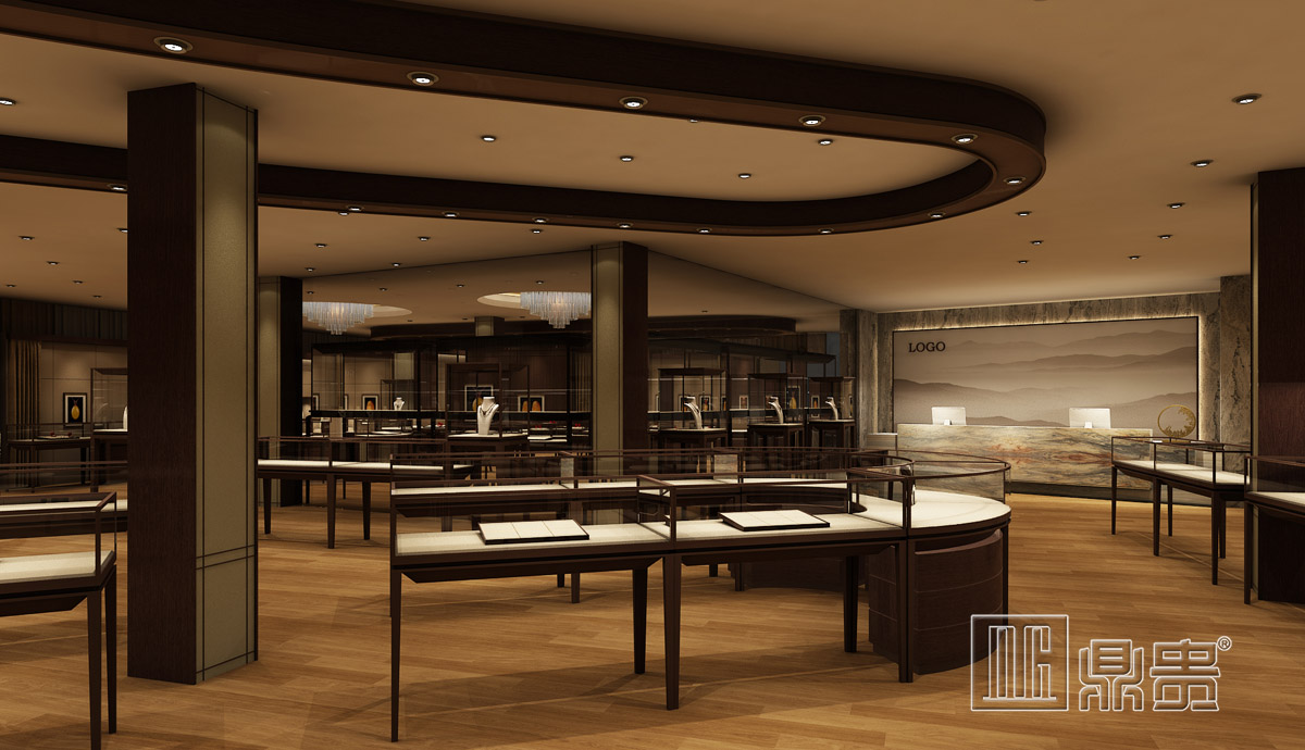 奢华高端珠宝展厅项目