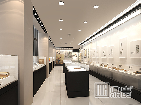 匠心定制，精通设计---新疆博物馆项目组对鼎贵展柜公司高度认可！