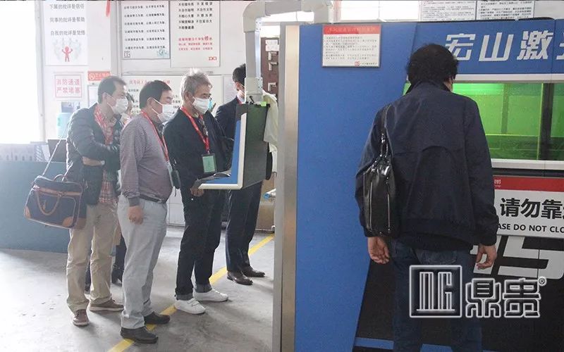 日本知名珠宝集团参观工厂