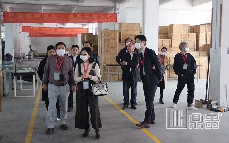 日本知名珠宝集团参观工厂