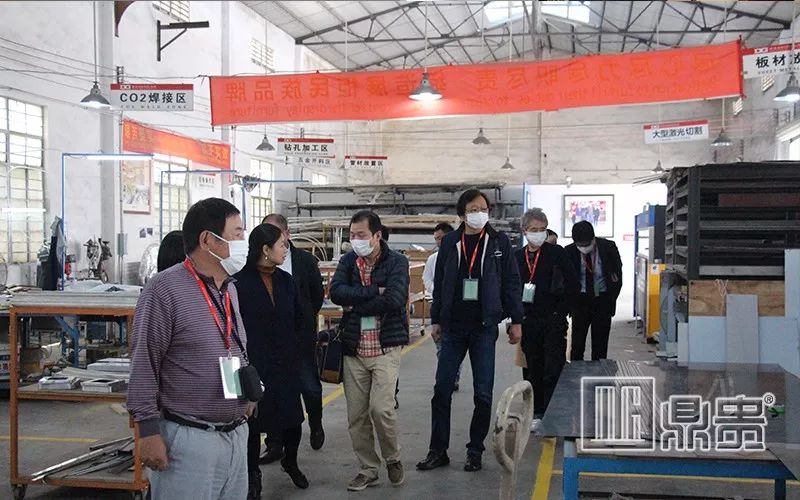 日本知名珠宝集团参观工厂