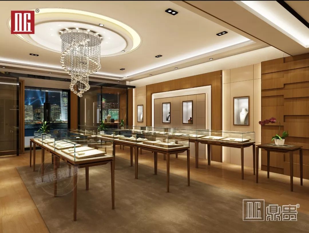 珠宝展柜案例