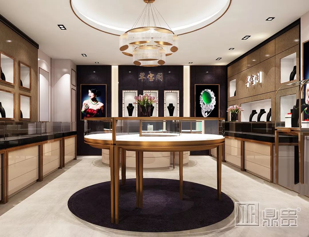 高端珠宝展柜案例