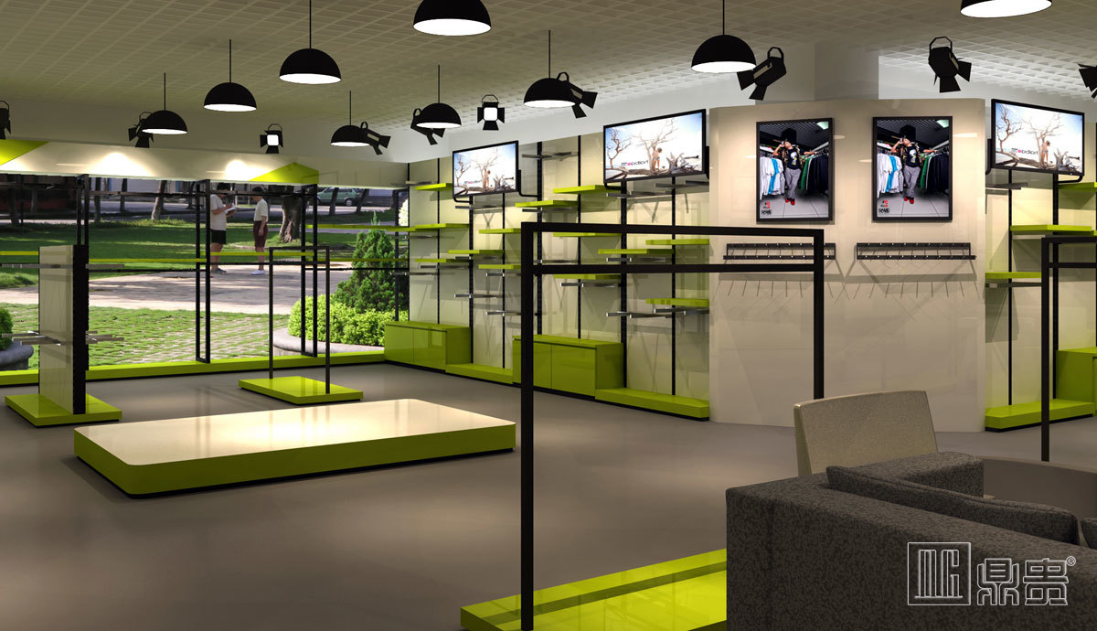 时尚哈萨克斯坦运动装店