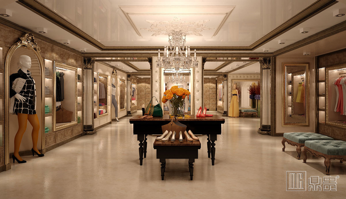 哈国精品女装店