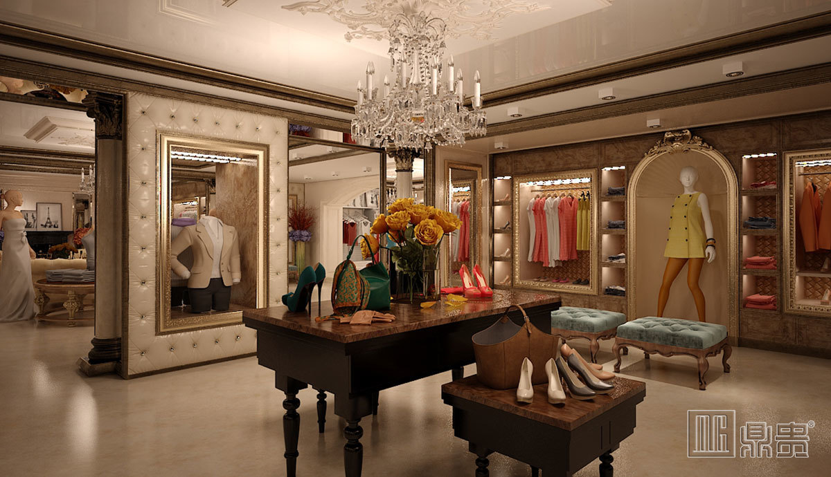 哈国精品女装店