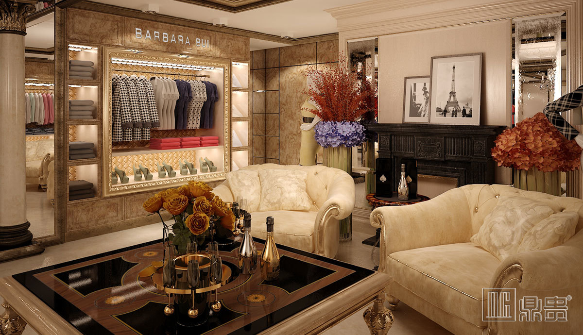 哈国精品女装店