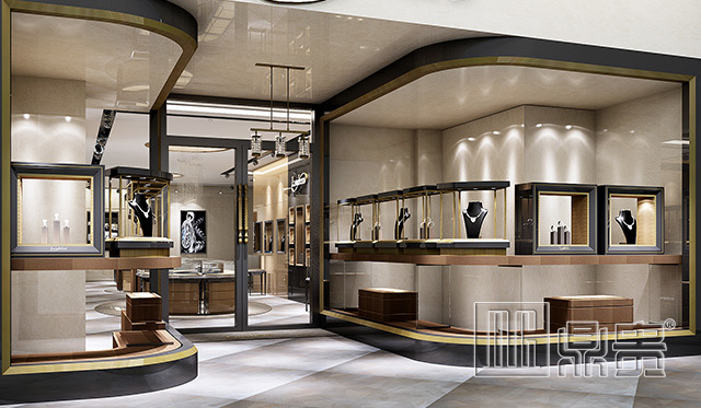 高端奢华英国百年品牌珠宝店项目