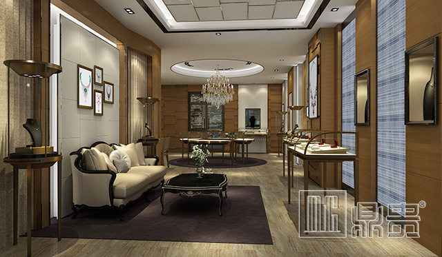 迪拜奢华品牌珠宝店项目