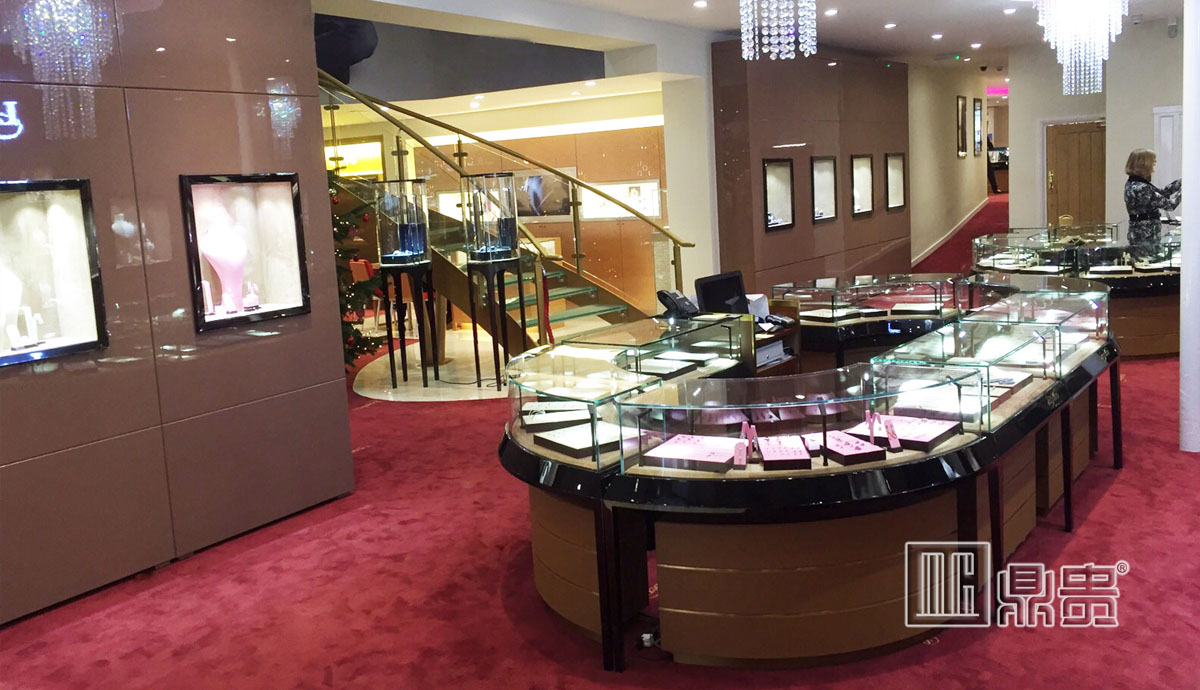 高端奢华英国百年品牌珠宝店项目