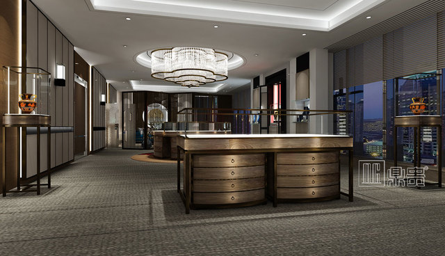 高端私人藏馆会所文物展柜