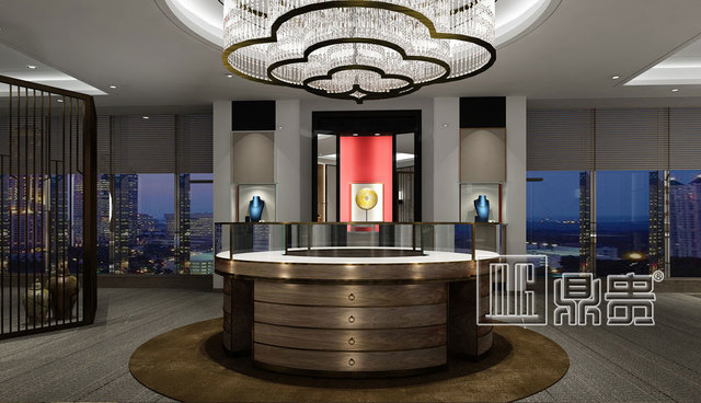 高端私人藏馆会所文物展柜