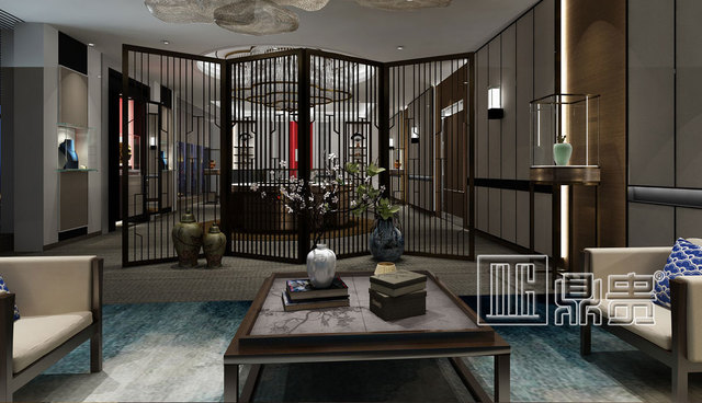 高端私人藏馆会所文物展柜