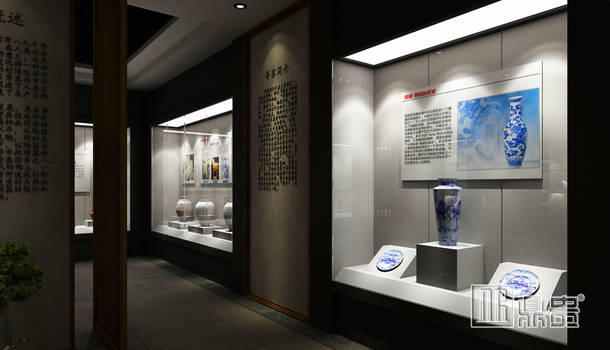江西陶瓷博物馆展示柜项目
