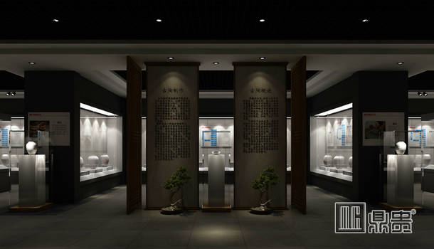 江西陶瓷博物馆展示柜项目