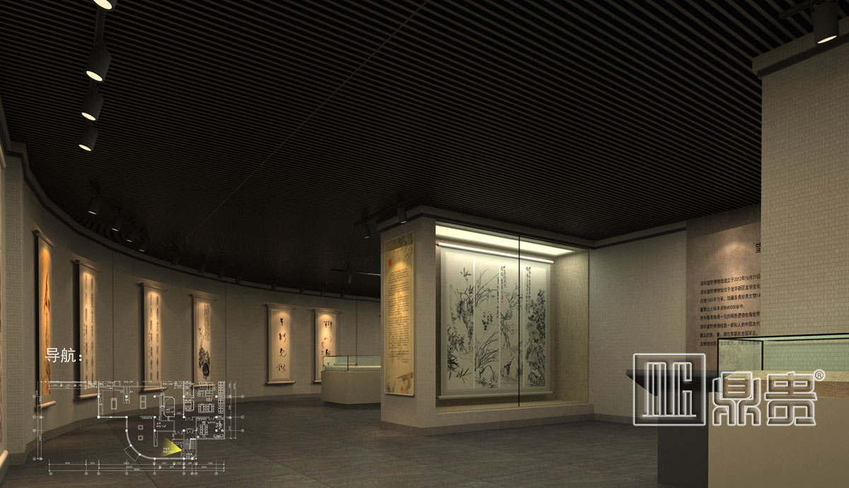 珠海博物馆展柜