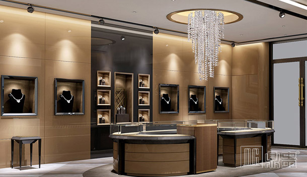 高端奢华英国百年品牌珠宝店项目