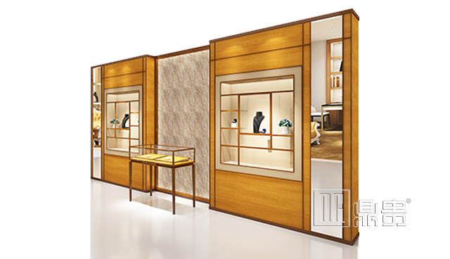 奢华高端珠宝珠宝背柜